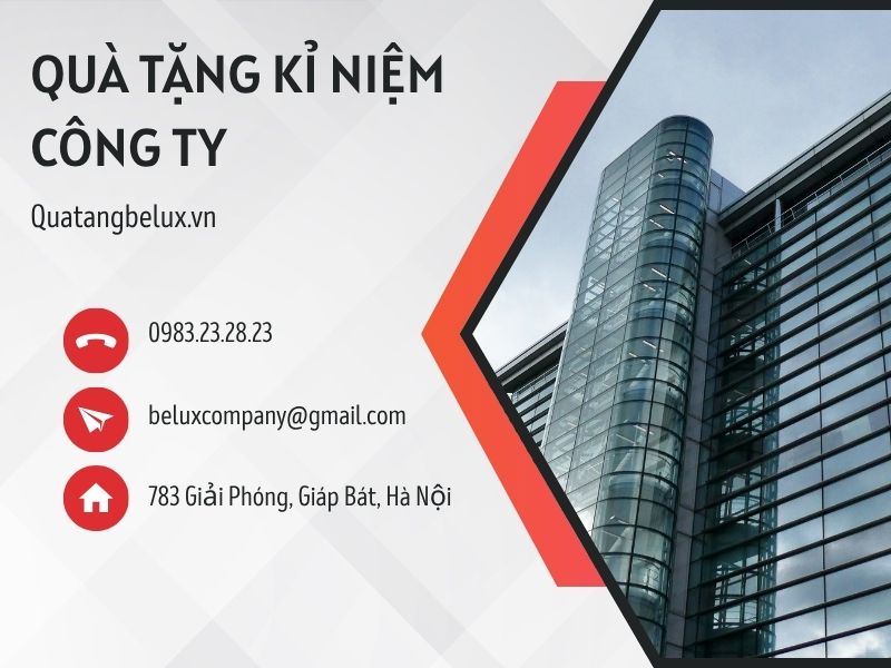 Quà tặng kỷ niệm công ty – Dấu ấn tri ân, biểu trưng thương hiệu và giá trị kết nối dài lâu